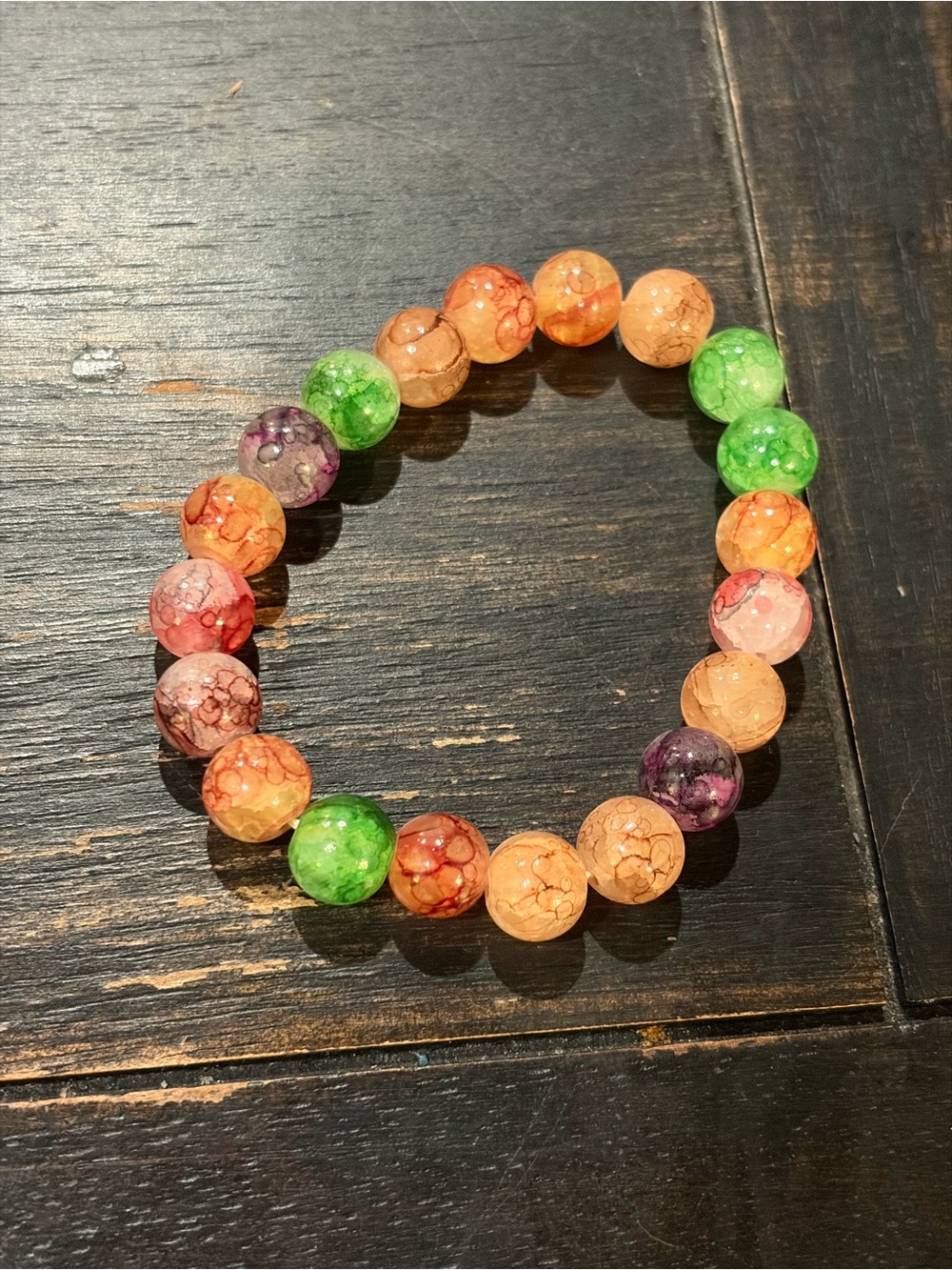 Multicolor Gemstone Bracelet